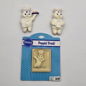 Pillsbury Doughboy Poppin Fresh Poppin Fresh Magnet Set